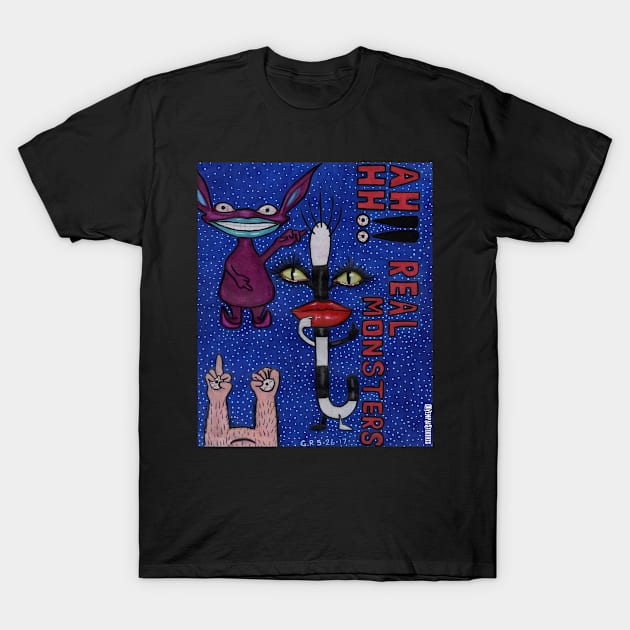 Real Monsters T-Shirt by Zenpaistudios